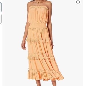 Reformation | Dresses | Reformation Aubree Linen Dress Green Size L |  Poshmark